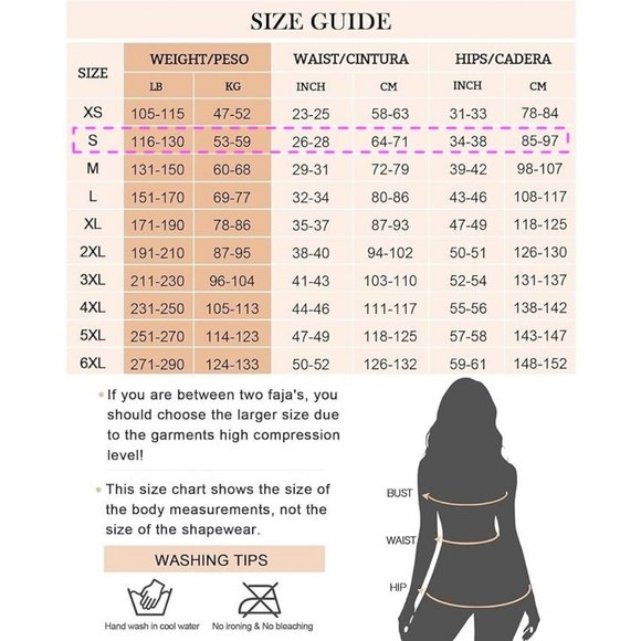 SHAPERX Bodysuit Faja Body Shaper Zipper Open Bust Waist Trainer 2XL NWT - Picture 3 of 3